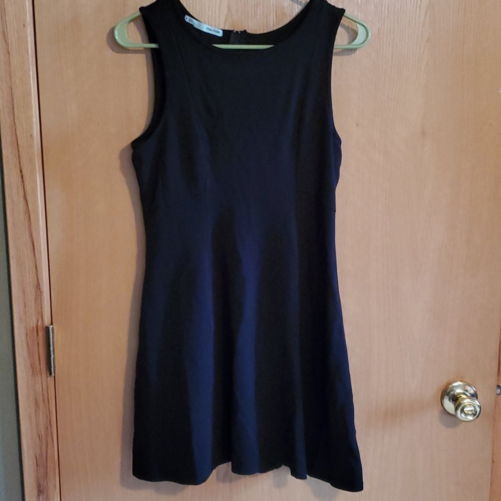 Black Dress with zipper back